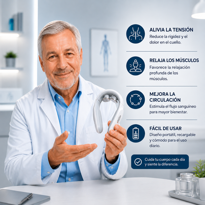 Your Healt Guide® Masajeador de Cuello y Espalda
