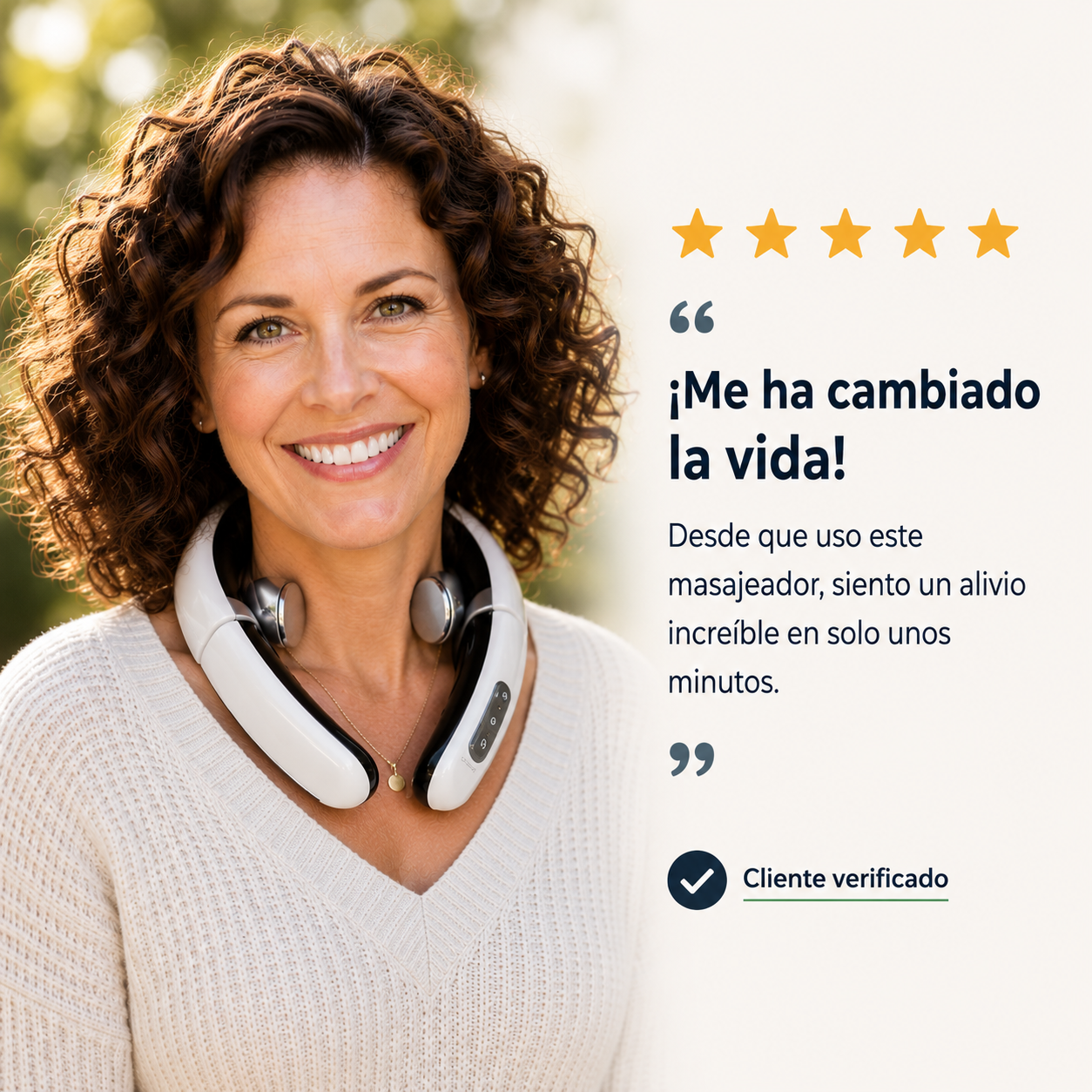 Your Healt Guide® Masajeador de Cuello y Espalda
